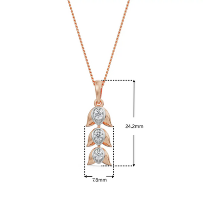 Aurora Lab Grown Diamond Pendant