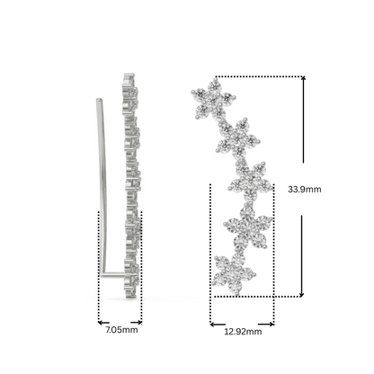 Starry Lab Grown Diamond Earrings