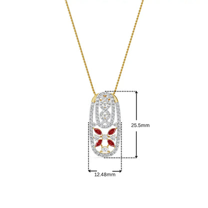 Tira Lab Grown Diamond Pendant_in_stock