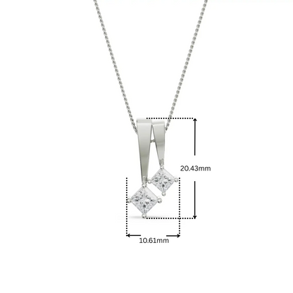 Duo Fit Lab Grown Diamond Pendant