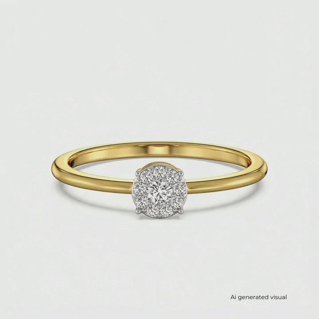 Brilliant Fusion Lab Grown Diamond Ring