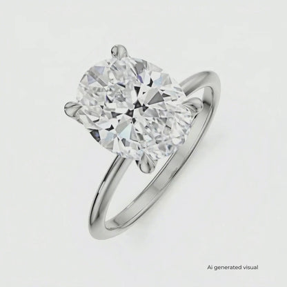 Kate Lab Grown Diamond Solitaire Ring