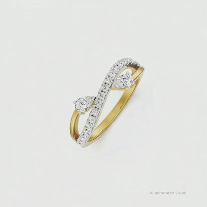 Pearlock Infinity Diamond Band