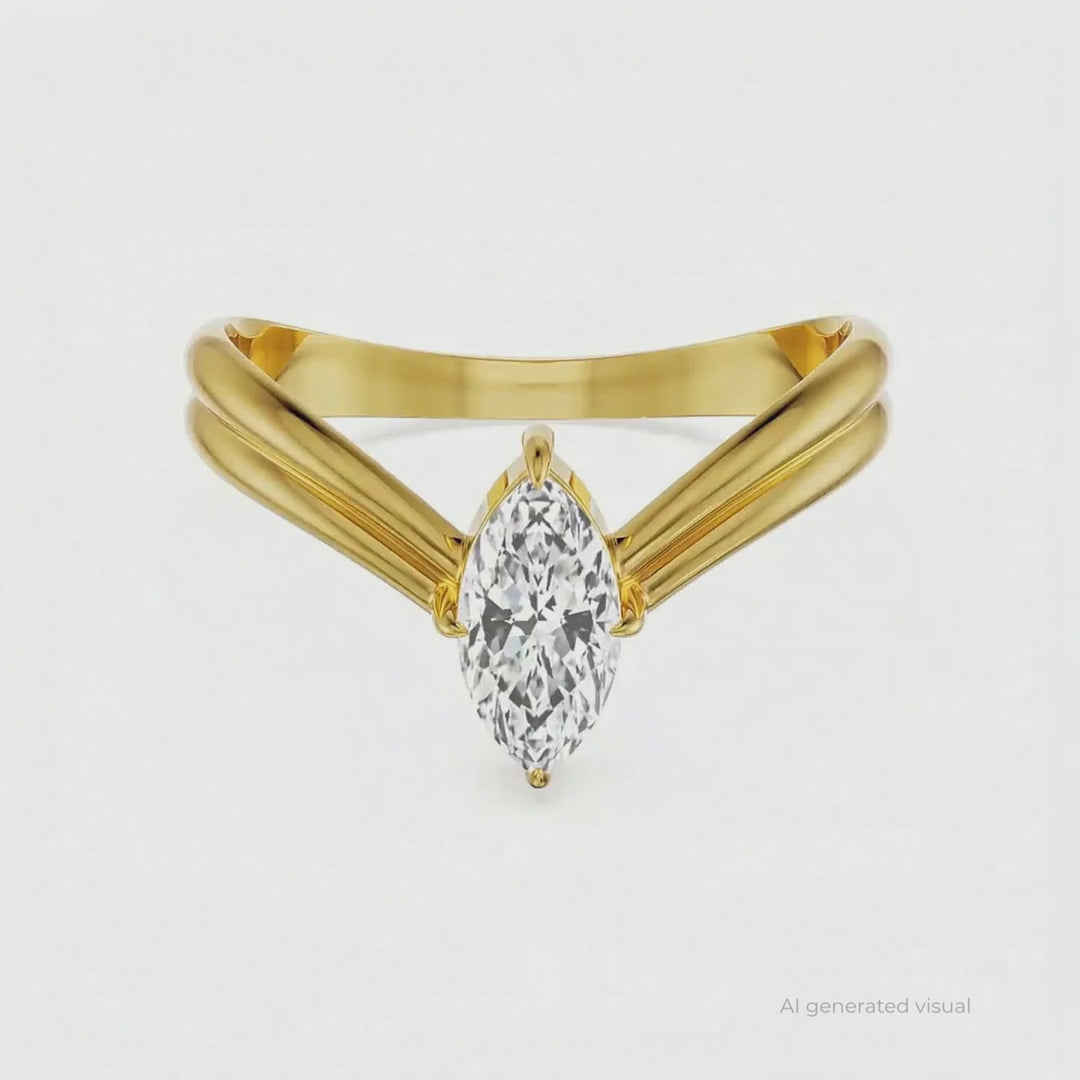 Tresta Marquise Diamond Ring