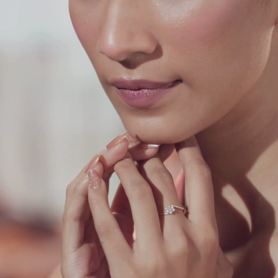 Blossom Elegance Diamond Ring