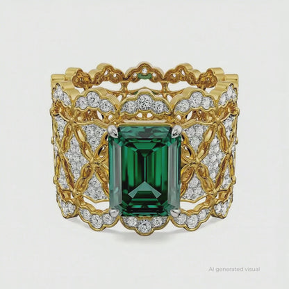 Royal Queen Majestic Lab Grown Diamond Ring