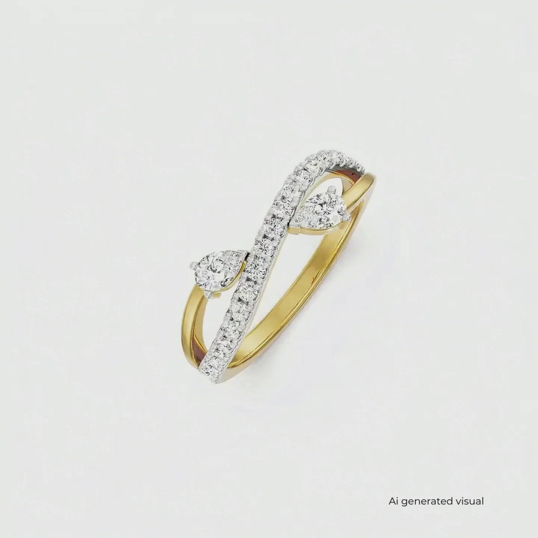 Pearlock Infinity Diamond Band