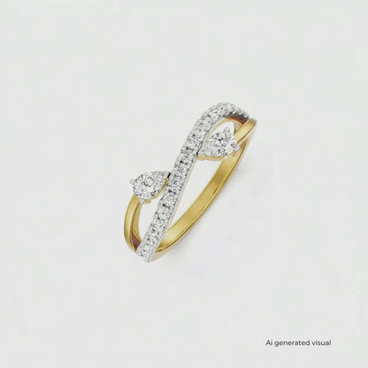 Pearlock Infinity Diamond Band