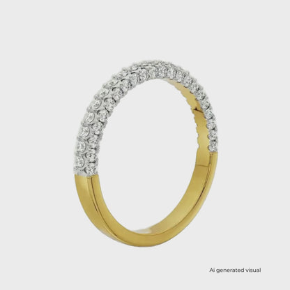 Lab Grown Diamond Stackable Band