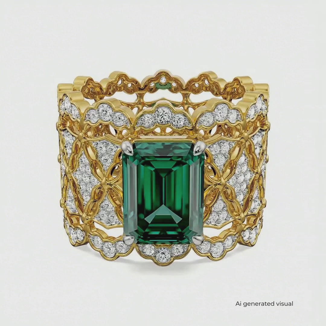 Royal Queen Majestic Lab Grown Diamond Ring