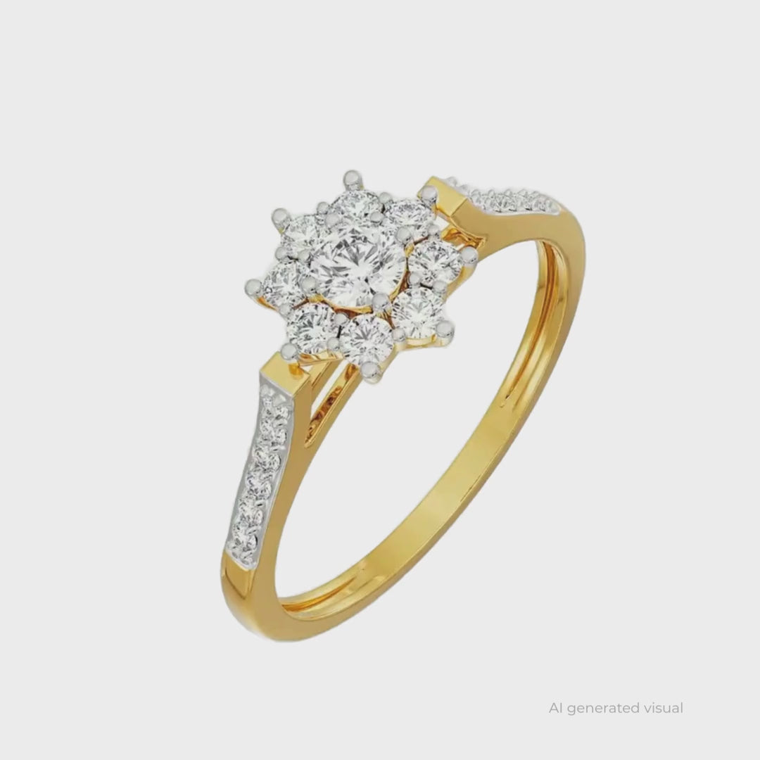 Radiant Reverie Lab Grown Diamond Ring