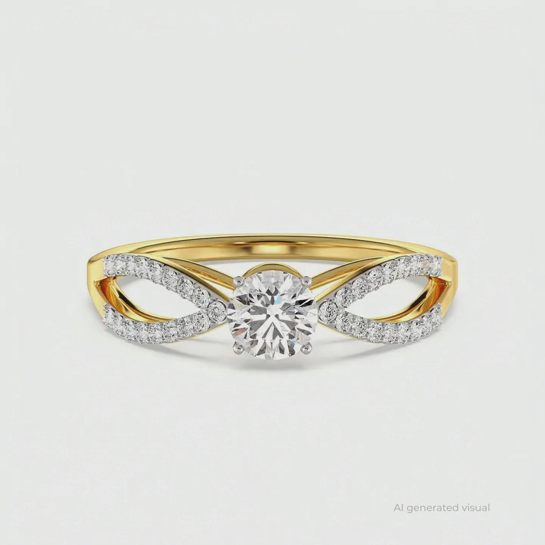 Forever Solitaire Lab Grown Diamond Ring