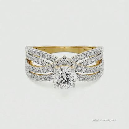 Regal Splendor Lab Grown Diamond Ring