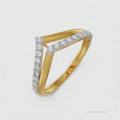 Divine V Lab Grown Diamond Ring