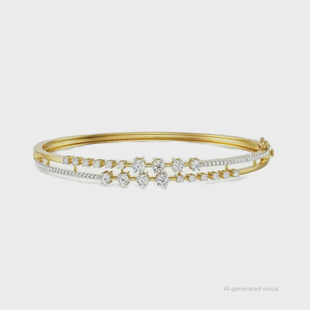 Jia Dainty Lab Grown Diamond Bracelet