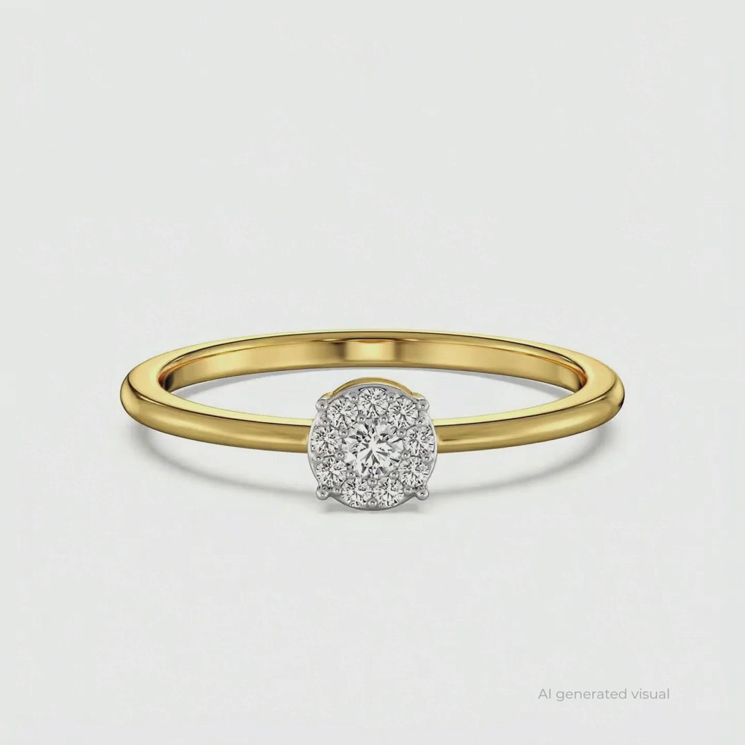 Brilliant Fusion Lab Grown Diamond Ring