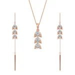 Sui Dhaga Diamond Pendant Set