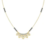 Jiya Diamond Mangalsutra Front View