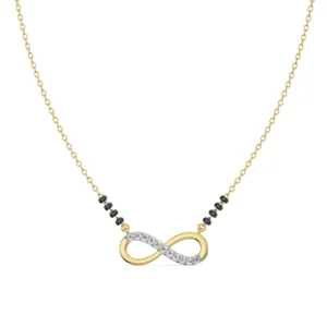 Infinity Diamond Mangalsutra