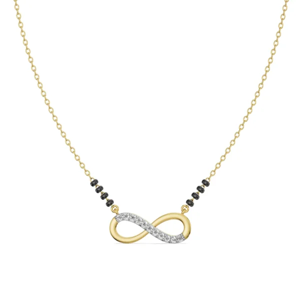 Infinity Diamond Mangalsutra