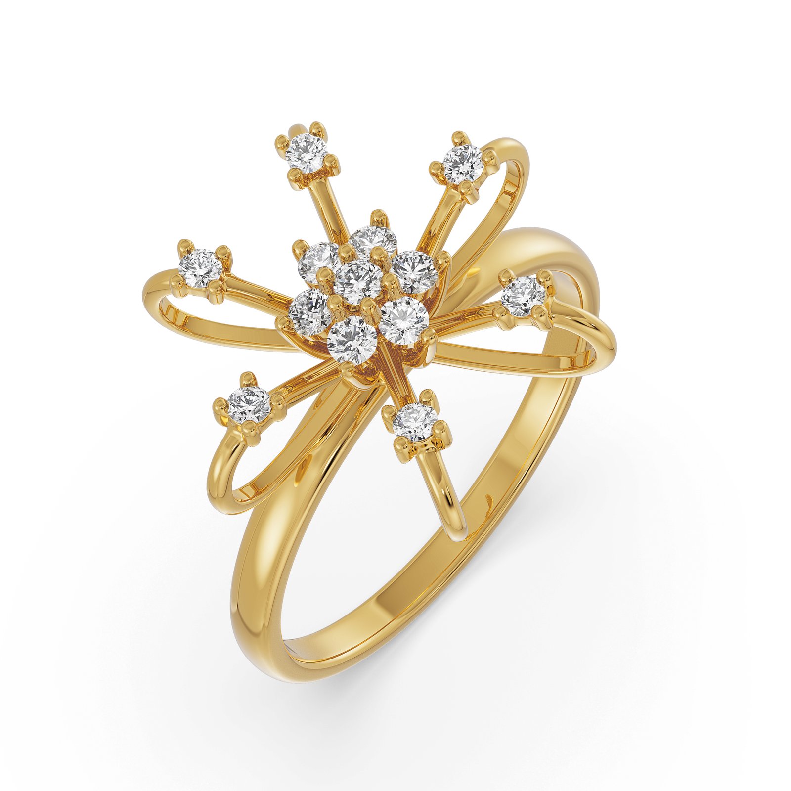 Three-Stone Diamond Engagement Ring - 14k White Gold Ideal 1.15ctw - Wilson  Brothers Jewelry