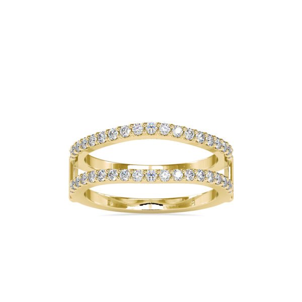 Parallel Bands Diamond Ring