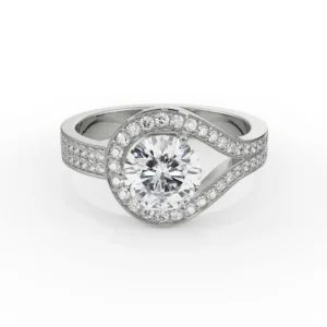 Lorez Pave Diamond Ring