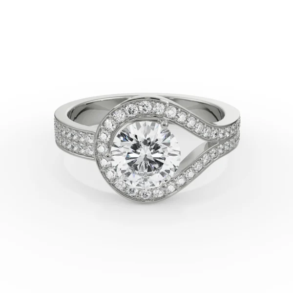 Lorez Pave Diamond Ring