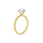 1.5 CT Solitaire Engagement Ring Side view