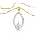 Marquise Diamond Pendant