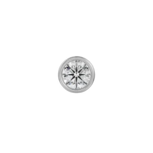 0.25 CT Round Solitaire Studs for Men