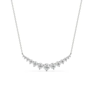 Eternity Round Diamond Necklace