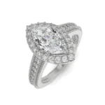 Majestic Marquise Engagement Ring