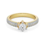 Blakely Solitaire Diamond Band