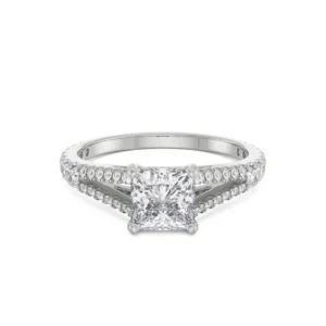 Princess Cut Splendor Ring