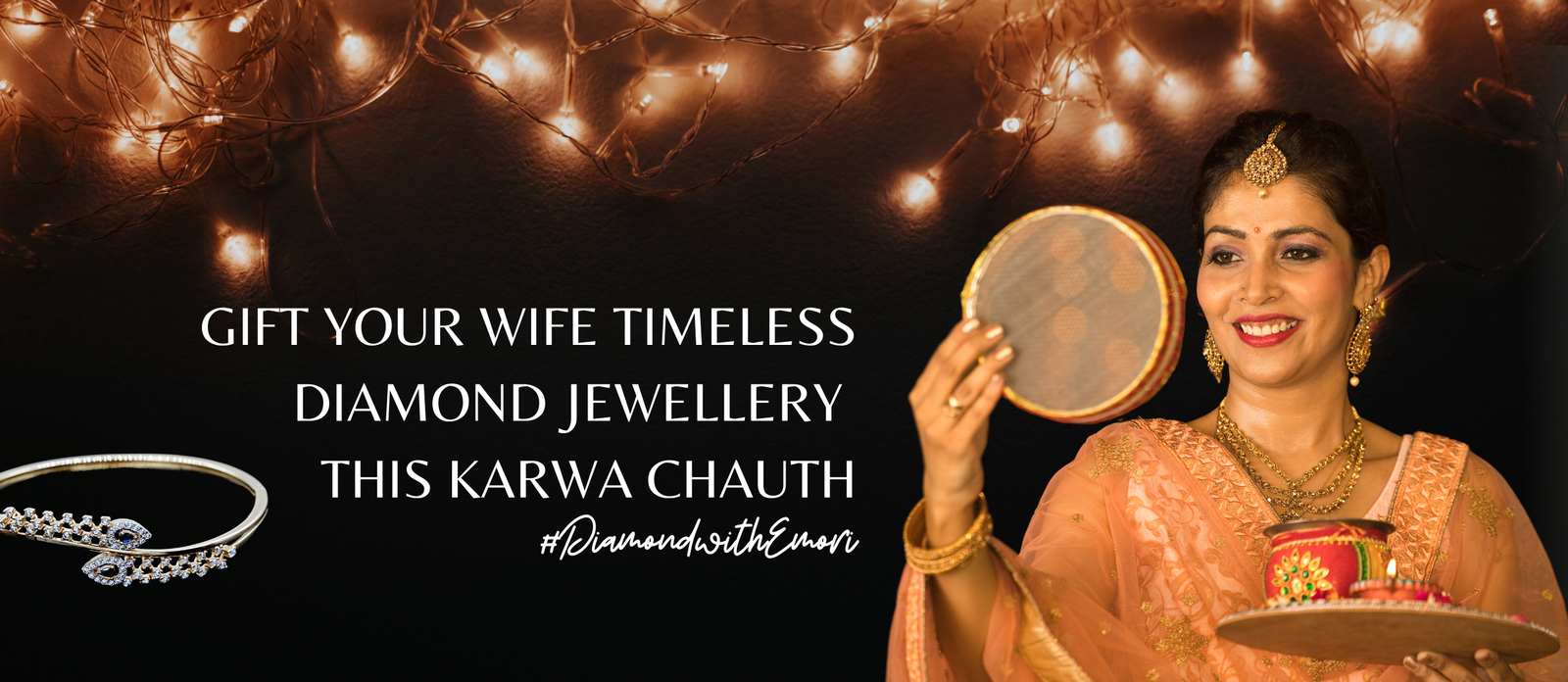 Gift Your Wife Timeless Diamond Jewellery This Karwa Chauth