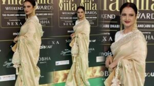 rekha iifa 2024 look