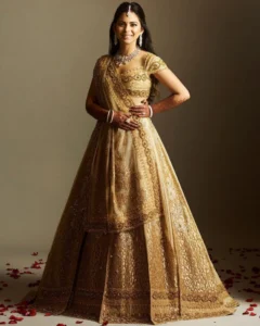 Isha Piramal Ambani reception look