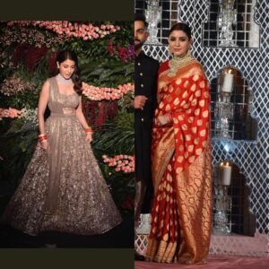 anushka sharma reception look