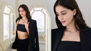 Ananya Pandey lab grown diamond earring