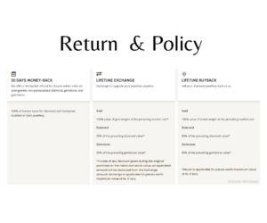 Return and Exchange Policy