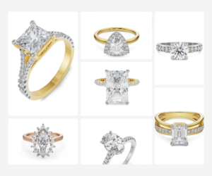 Different shape of diamond ring guide